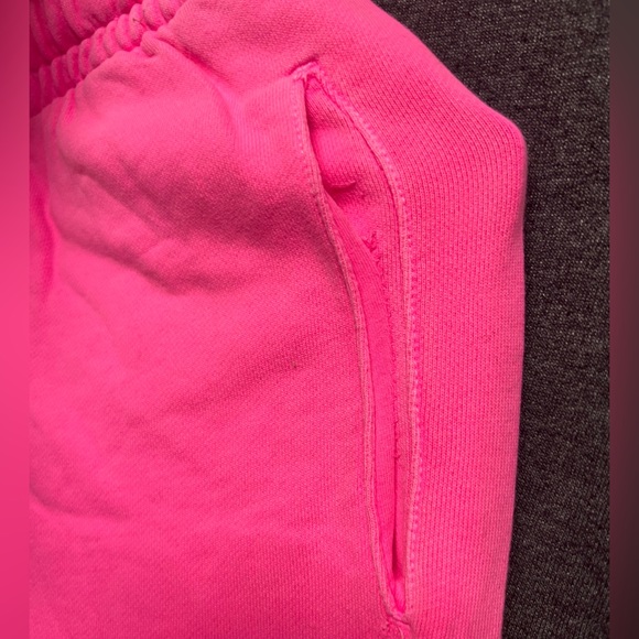 NWT Calvin Klein Jeans Women’s Acid Wash Jogger Pants Neon Pink- Size XS - Picture 10 of 12